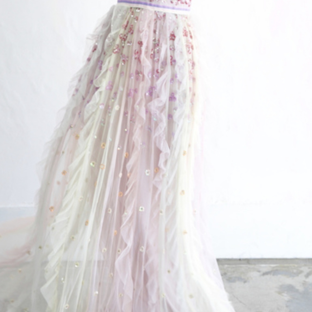 BHLDN Needle & Thread Dress size US 6 $600 - Picture 9 of 16